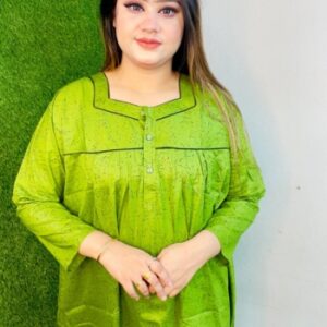 Premium Cotton Mexi-Button-OLIVE