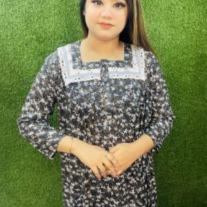 Kashmeri Kushikata Fulhata Mexi- Black