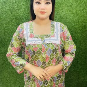 Kashmeri Kushikata Fulhata Mexi- Green